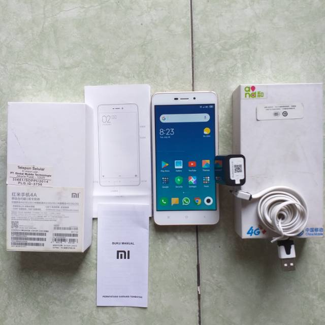 Xiaomi Redmi 4A - 2/16 - 4G LTe - Bekas/Second