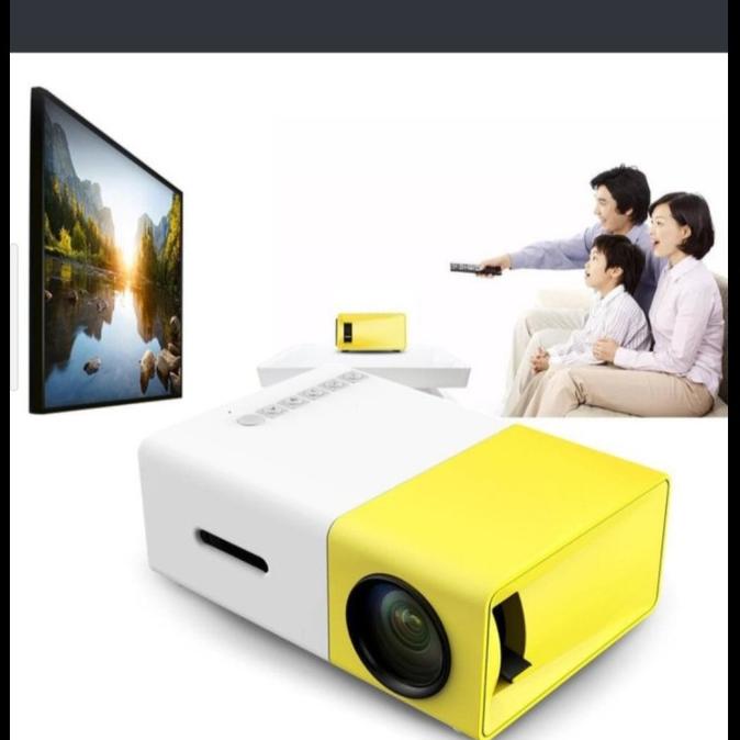 Led Proyektor Mini Yg300 Home Theater Projektor