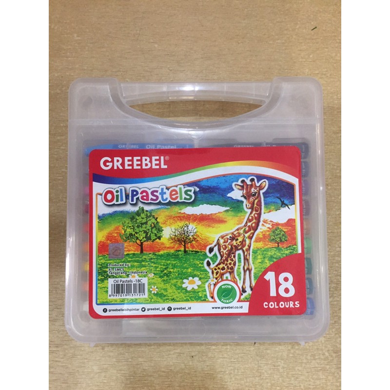 

Crayon Greebel 18 warna
