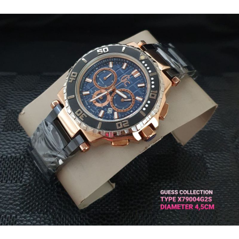 JAM TANGAN PRIA TERLARIS MEREK GC TYPE X79004G2S | JAM LAKI GUESS