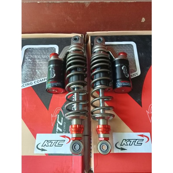 SHOCKBREAKER BELAKANG RX KING KTC EXTRIM GREY 320 ORIGINAL