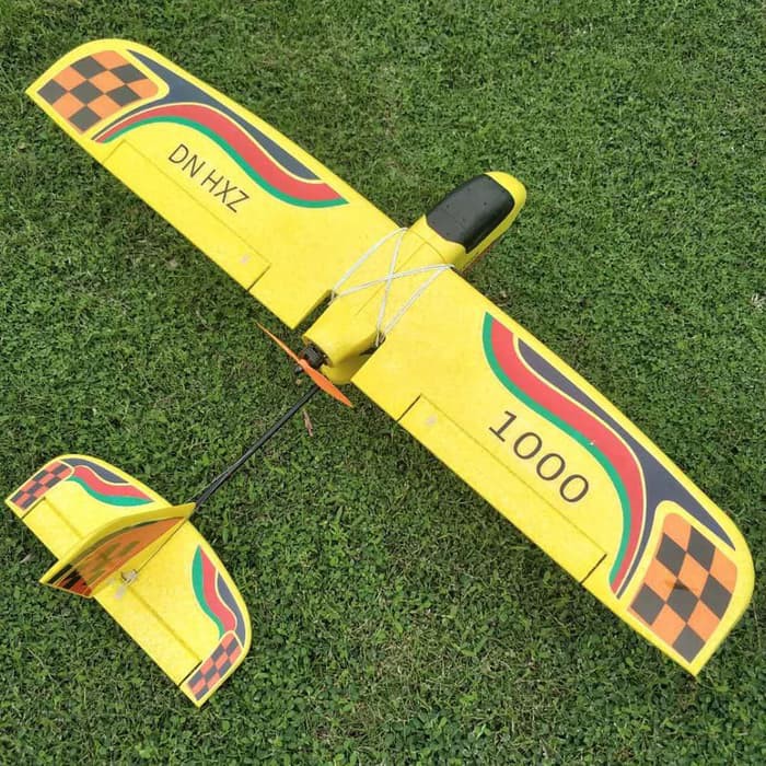 DN HXZ 1000 1000mm Wingspan EPP Wing FPV plane RC Pesawat Airplane KIT - Putih