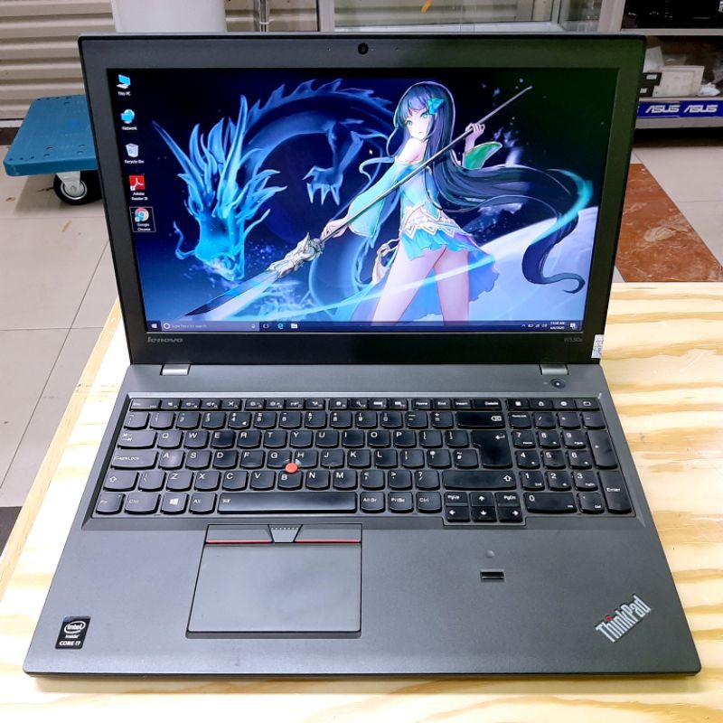 Laptop Gaming Lenovo Thinkpad W550s NVIDIA Quadro Core i7 Gen 5th BERGARANSI