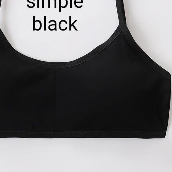 ☊ SIMPLE MINISET PAKAIAN DALAM ANAK CEWEK SD SMP BRA BH SPORT BRA TANK TOP ADA CUP BISA DI LEPAS IMP