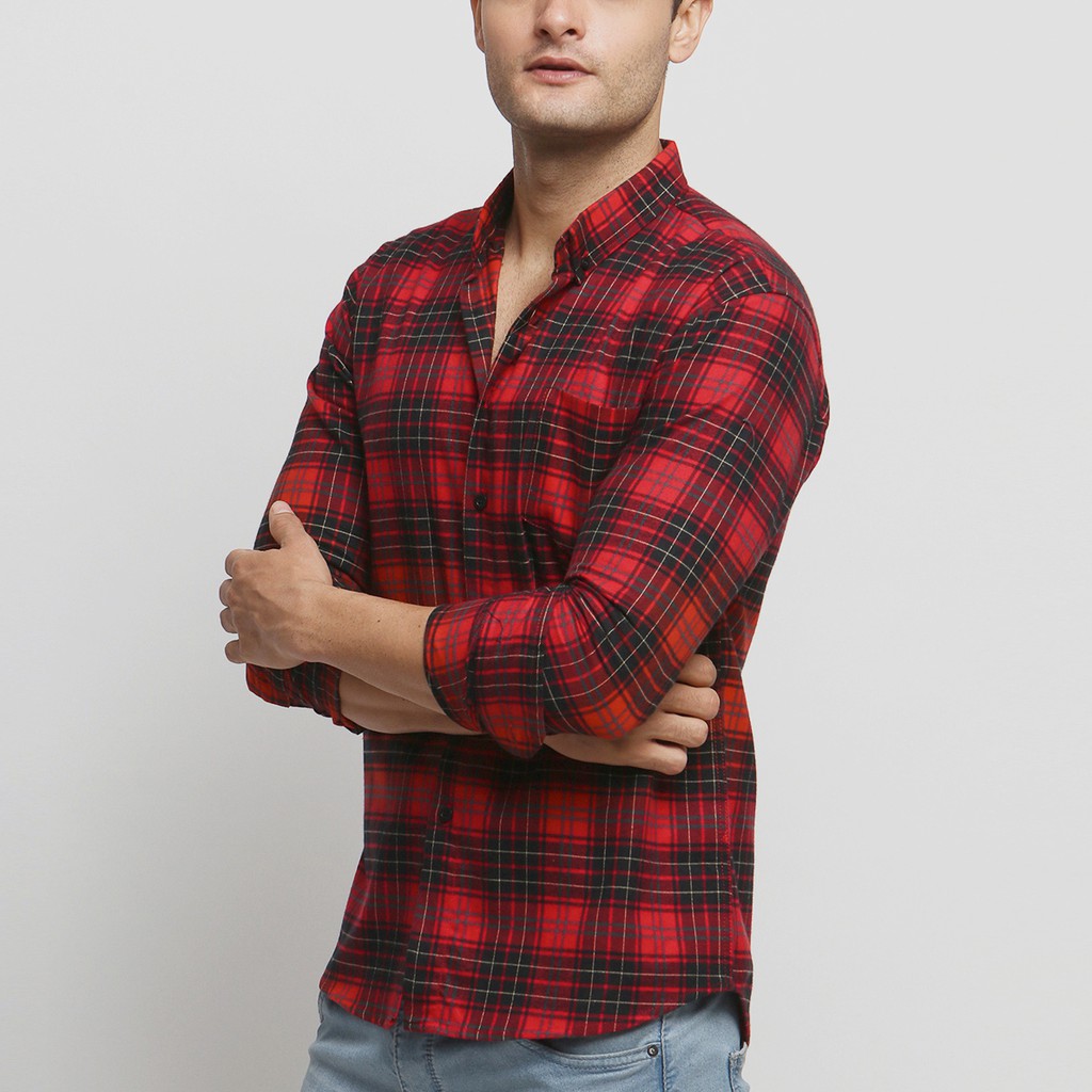 

VENGOZ Kemeja Flanel Pria - Prime Flannel Shirt