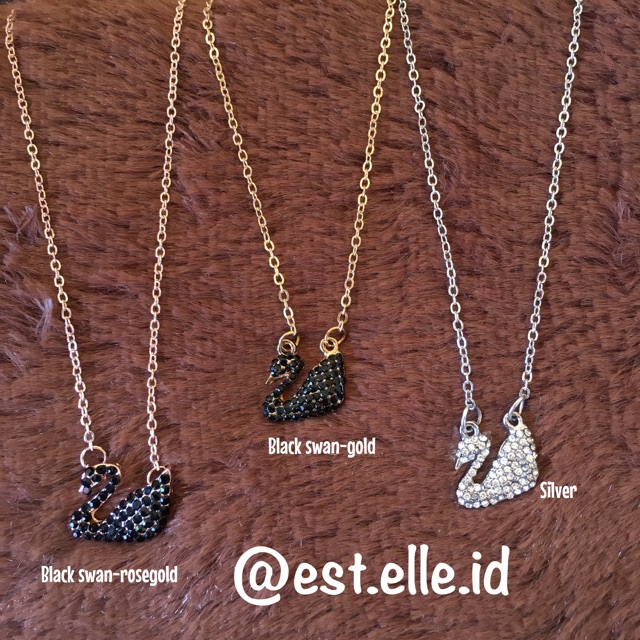 Swan necklace