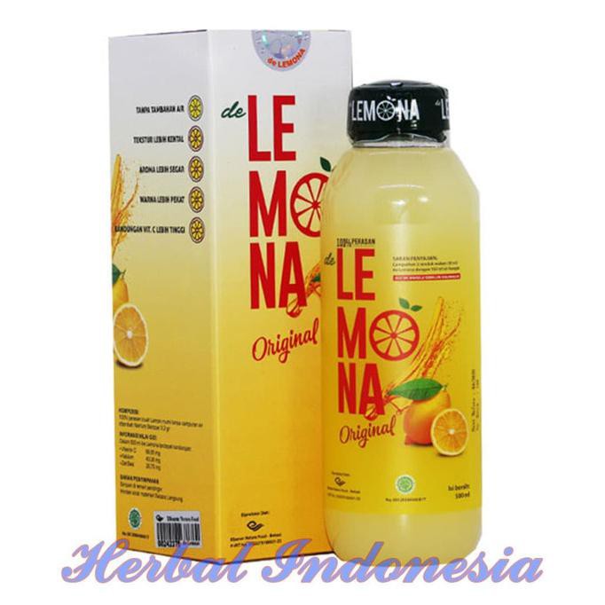 

[[BISA COD]] Lemona Air Sari Lemon Untuk Kesehatan Diet Jus Asli Original