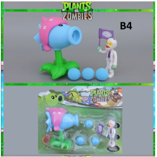 J3 - Mainan plant vs zombie set 5 pcs