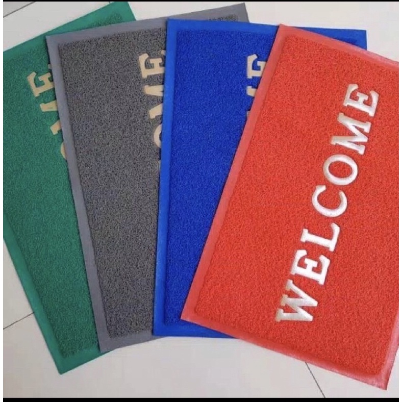 KESET WELCOME / LANTAI / Kaki Murah Meriah / Model Bihun / Mie BERBAGAI WARNA ANTI SLIP