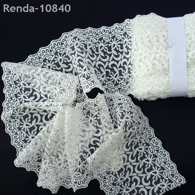 Kain Renda Bordir Giper - Bunga Sedang-10840