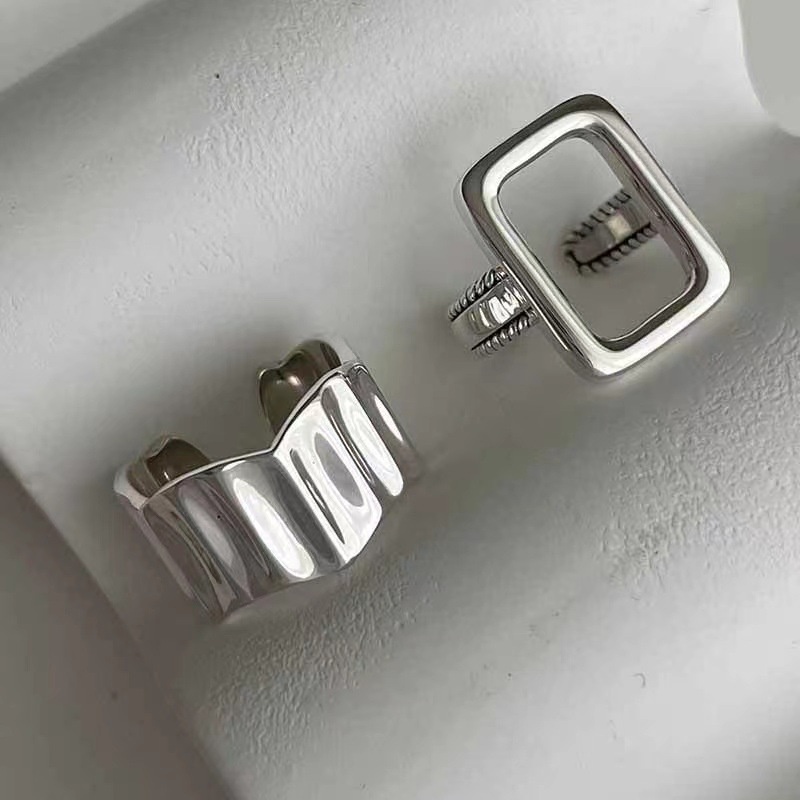 Cincin Model Terbuka Gaya Korea Untuk Wanita