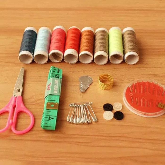 Set Alat Jahit Kemasan Kotak - Sewing Kit Box