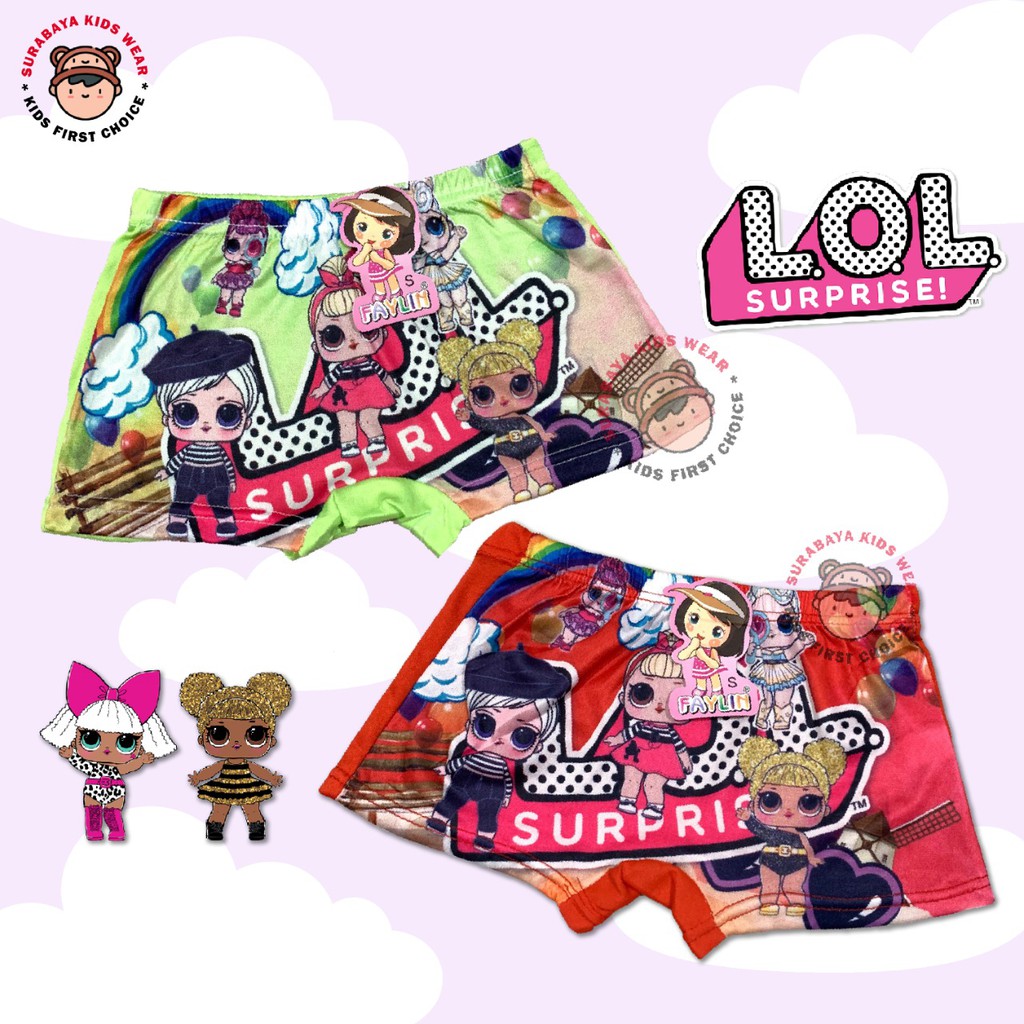 Boxer / Celana Dalam Anak Perempuan Merk Faylin