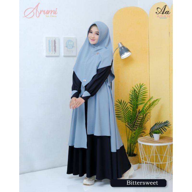 ARUMI DRESS ONLY BY ADEN - DISKON 20% GAMIS A.D.E.N TERBARU