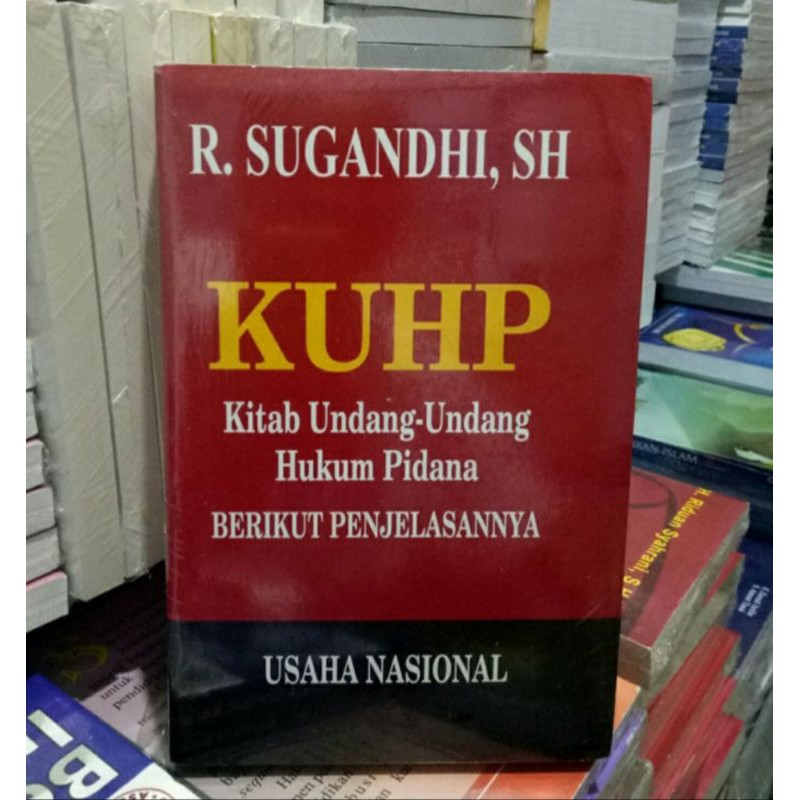 KUHP usaha nasional by R.Sugandhi