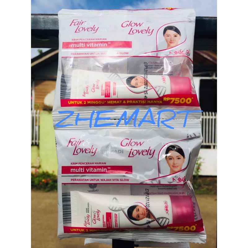 FAIR & LOVELY Multivitamin Krim Pencerah 15g (Harga 1pc)