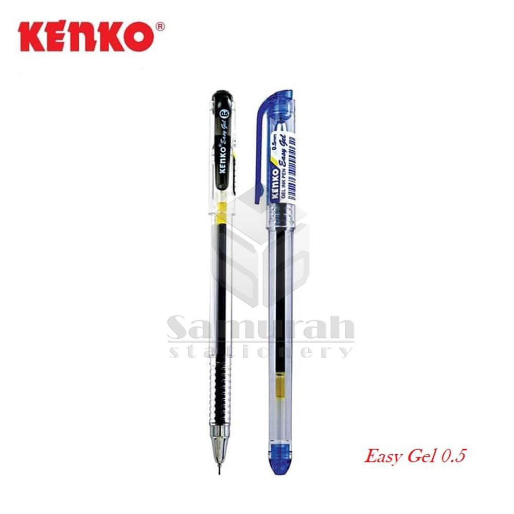 

jE4Code Pen Gel Kenko Easy Gel 0.5 mm / Pen Gel Cair 0.5mm / Pulpen Cair Kenko .05 mm / Pena Lancip