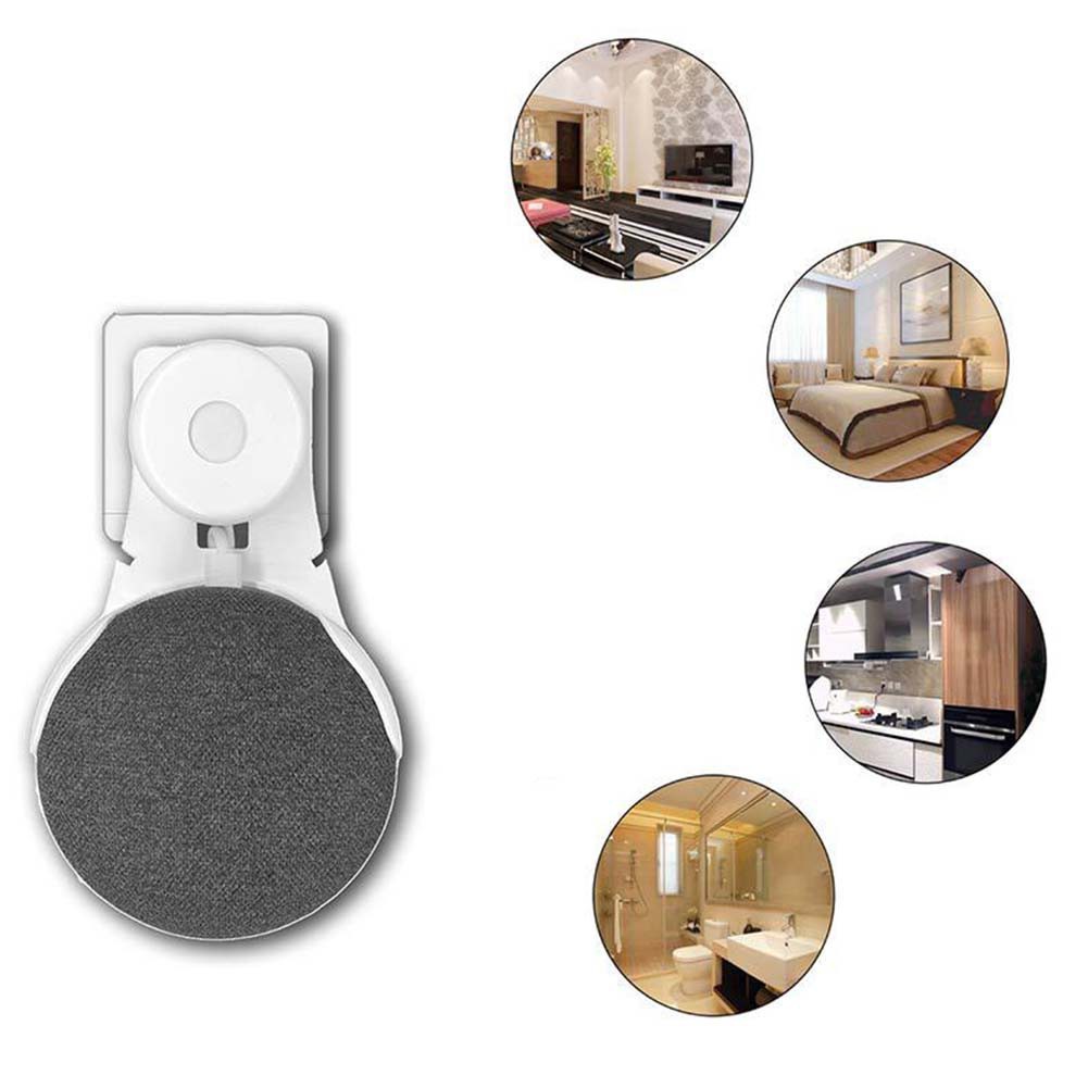 Wall Mount Holder Hanger Stand Grip for Google Home Mini