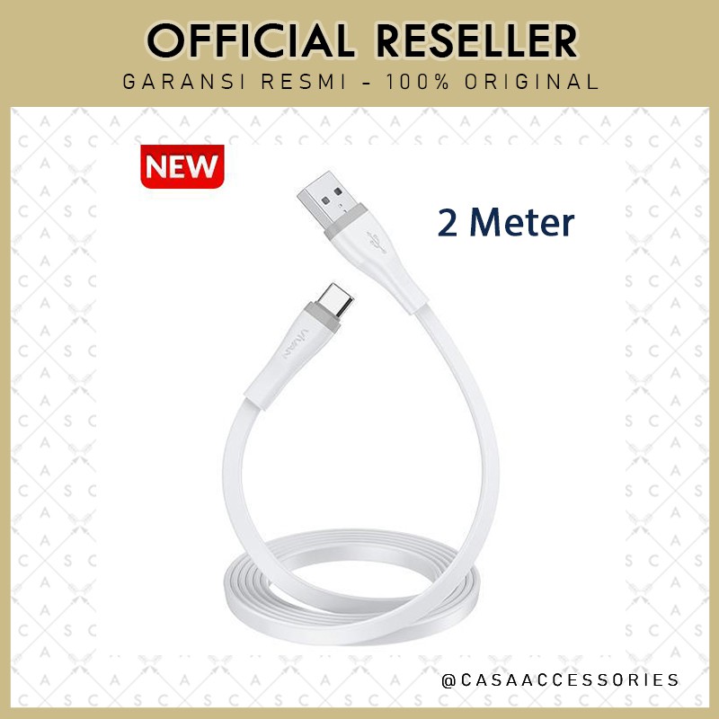 Vivan SC200S 2.4A 200cm USB-C Data Cable Quick Charge 2M / Kabel Data