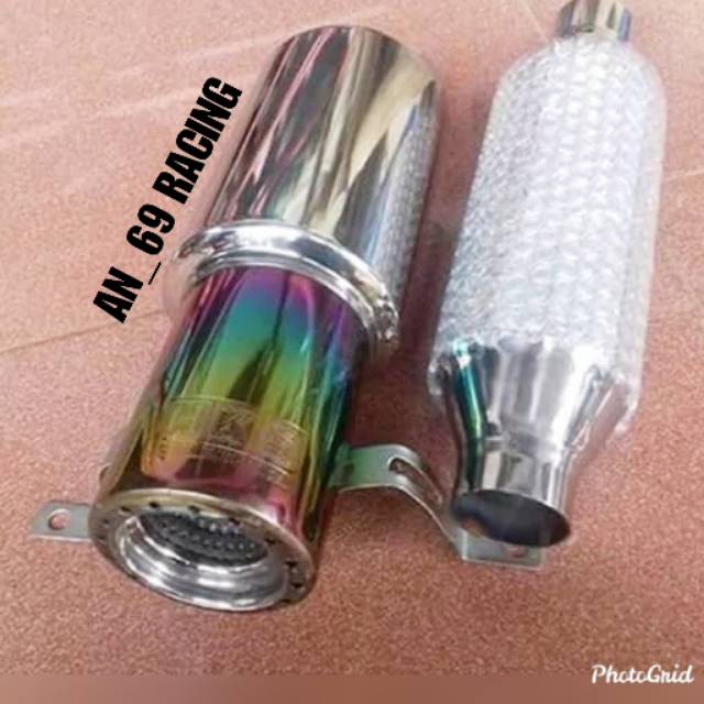 KNALPOT MOBIL + RESONATOR HKS AGYA AYLA XENIA BRIO JAZZ DLL