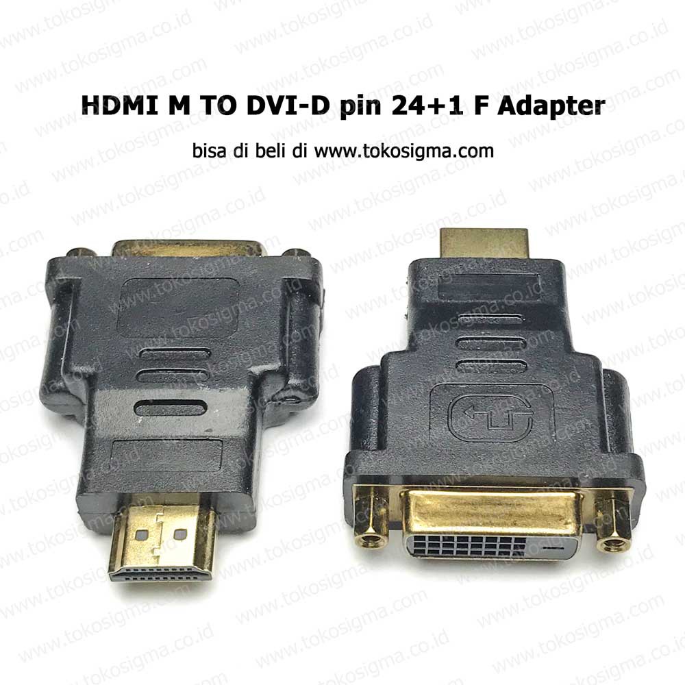 CONVERTER HDMI male TO DVI D female pin 24+1 Adapter