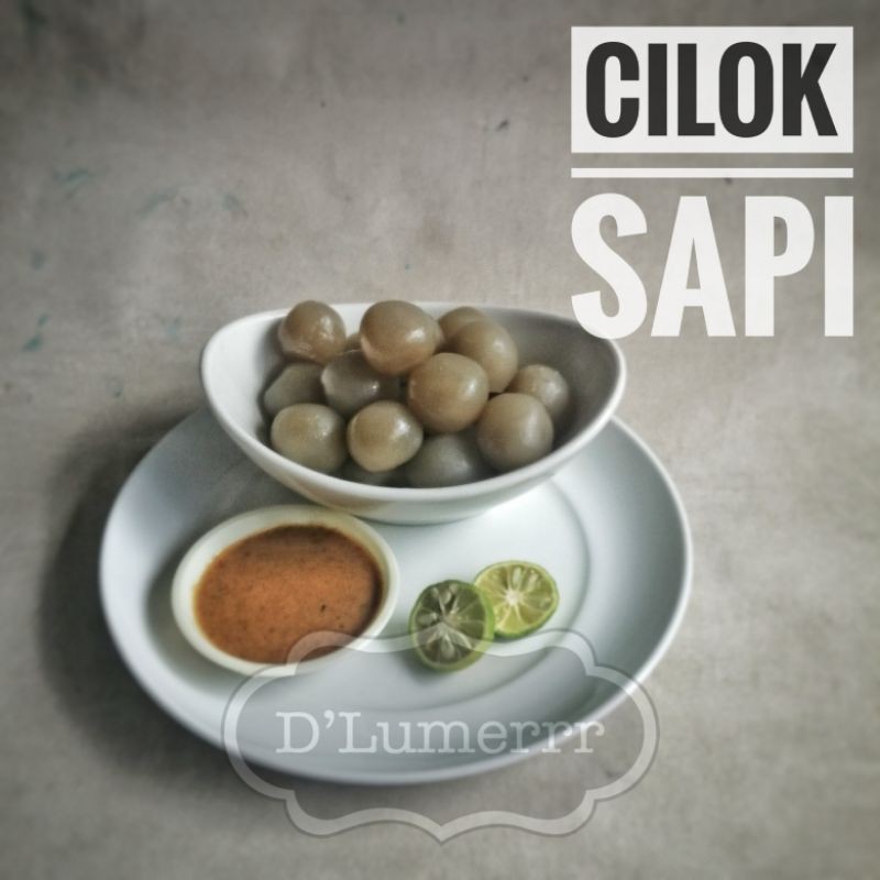 

Cilok Sapi Khas Tasik Bumbu Kacang isi 20 pcs