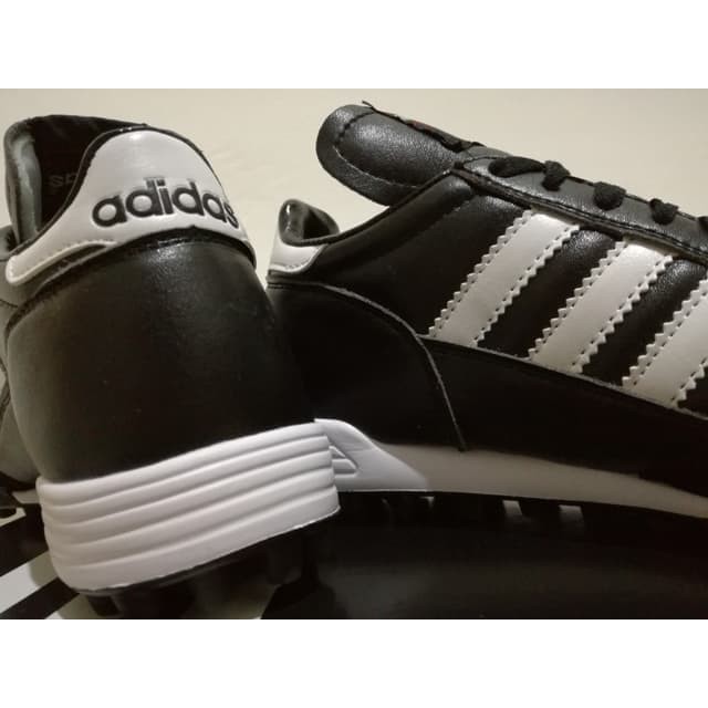 {KUALITAS TERBAIK}     Sepatu Futsal Adidas Copa Mundial Team Astro Black White - TURF