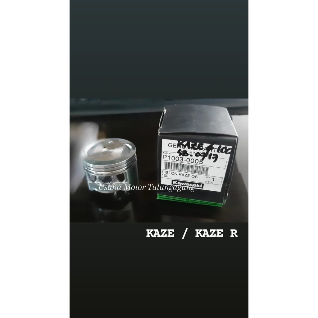 PISTON ONLY KAZE / KAZE R OS 0, 25, 75, 100 ORI KAWASAKI