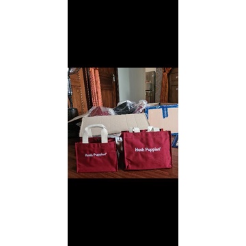 Hush puppies tote bag kanvas