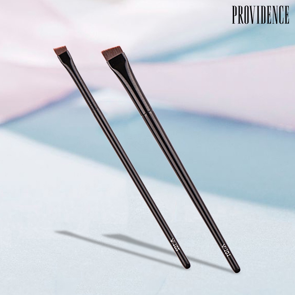 2 Pcs Kuas Alis Eyeliner Bahan Nilon Untuk Alat Makeup Wanita