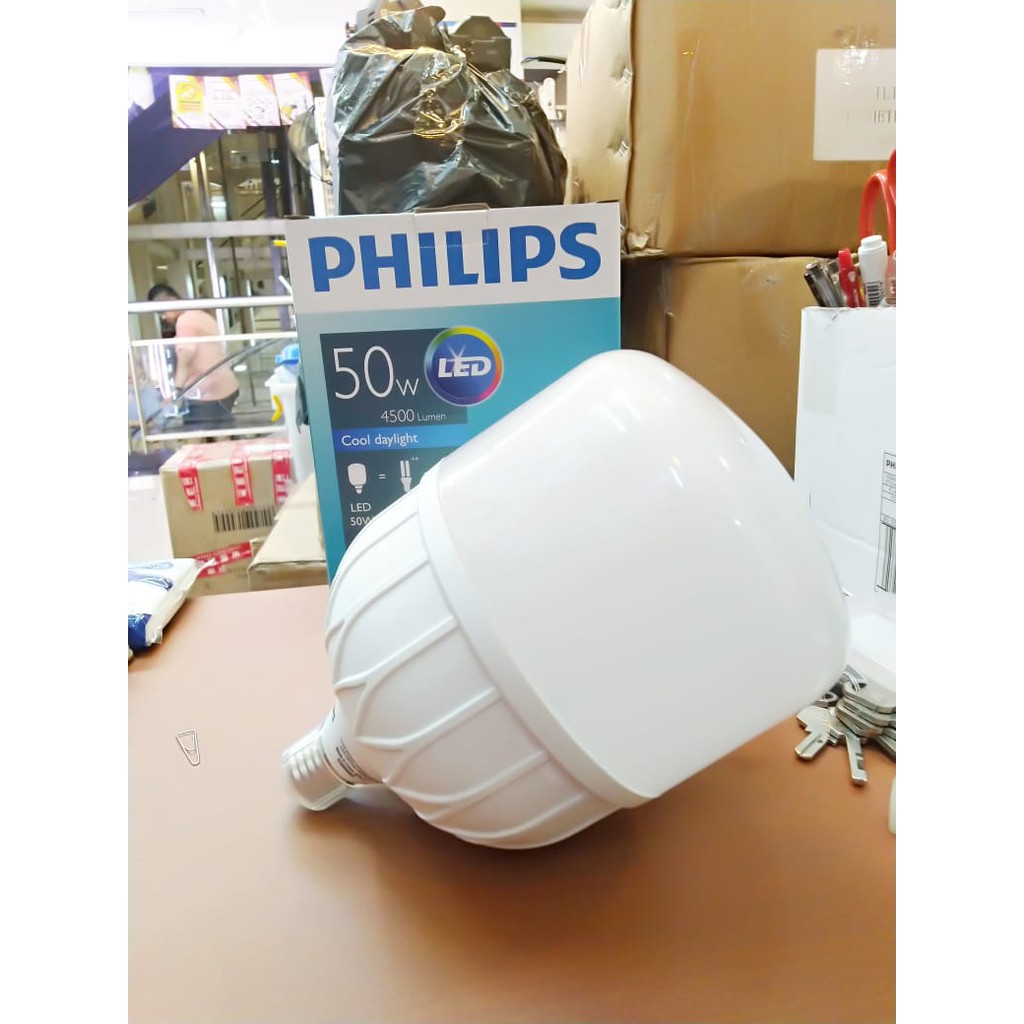 Lampu Bohlam LED Bulb Lamp Philips TForce Core 50watt 50 watt 50w