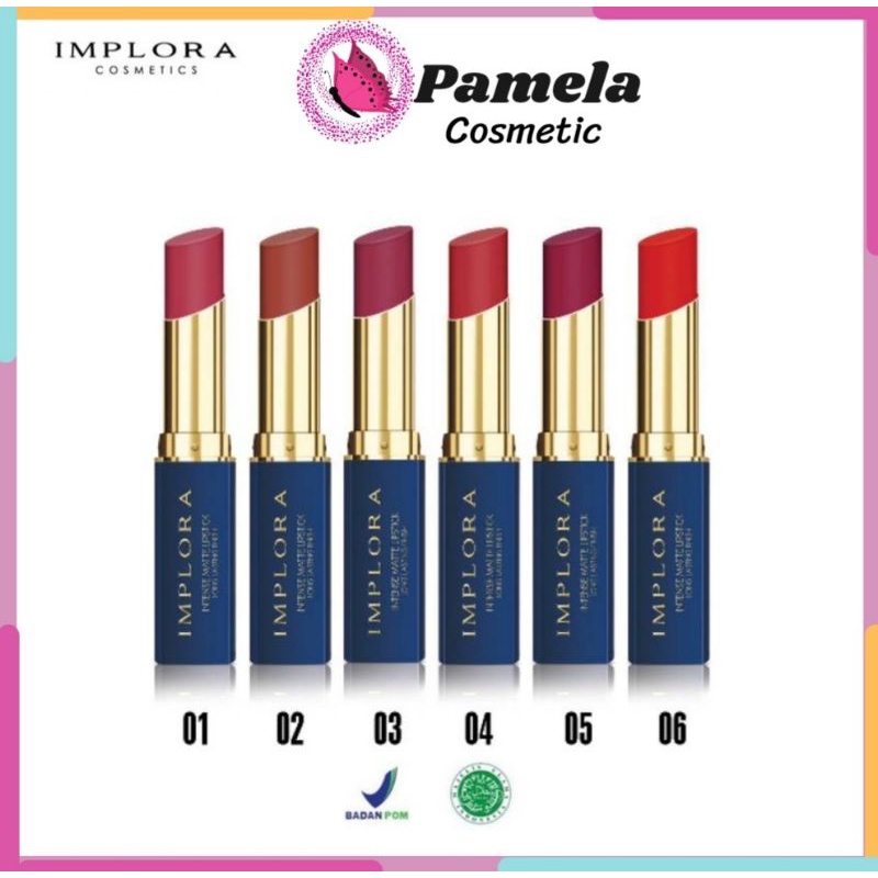 ❤ PAMELA ❤ Lipstik Implora Matte Urban