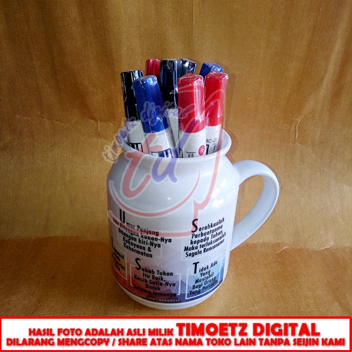 

Spidol Snowman Permanent Merah/Hitam/Biru