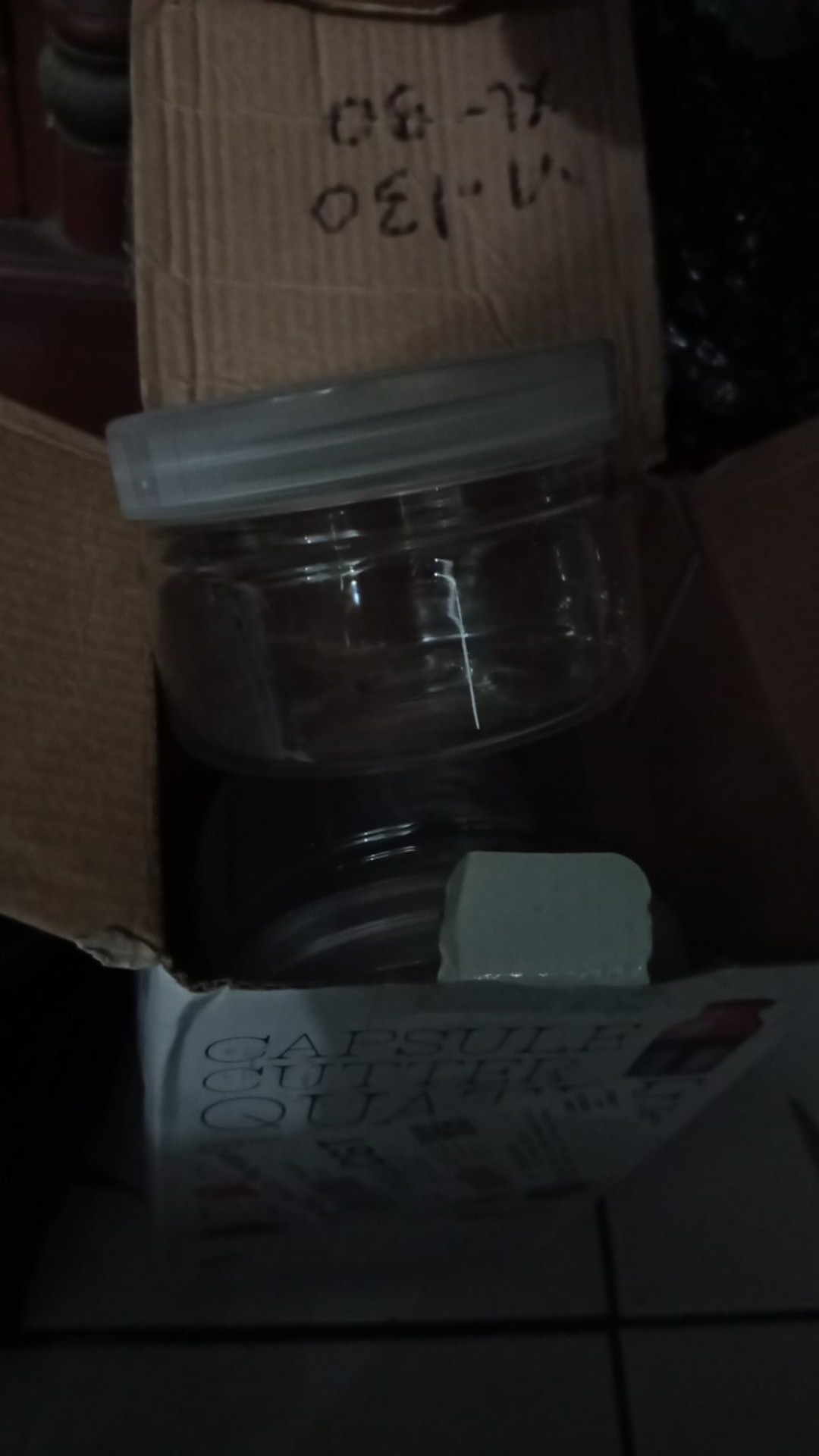 Toples Tabung Silinder 300 Ml - Jar Plastik 300ml Fox Tutup Ulir Putar