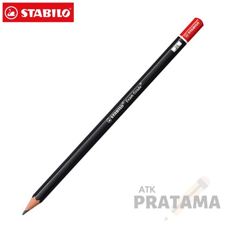 

STABILO PENSIL 2B HITAM EXAM GRADE Ujian ORIGINAL ATK PRATAMA