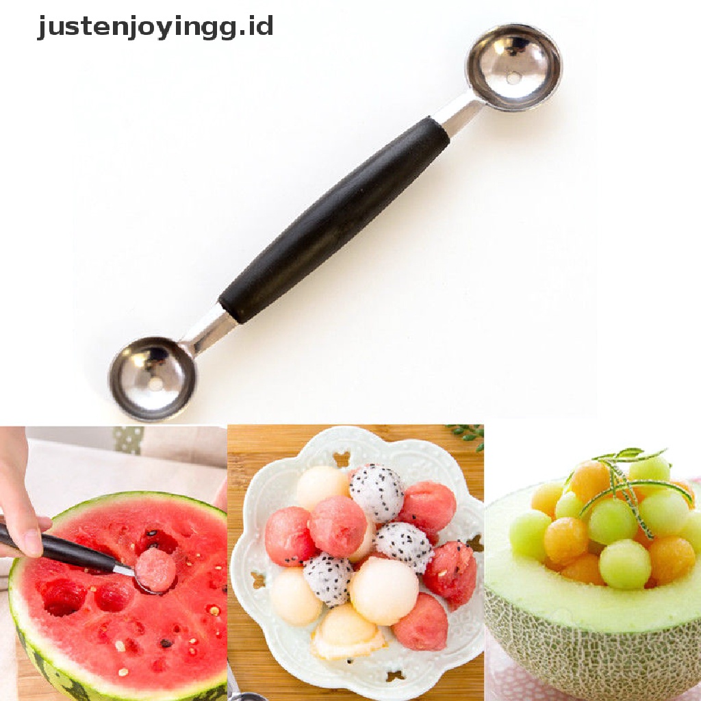 Sendok Scoop Es Krim / Melon / Buah Bahan Stainless Steel Untuk Alat Dapur