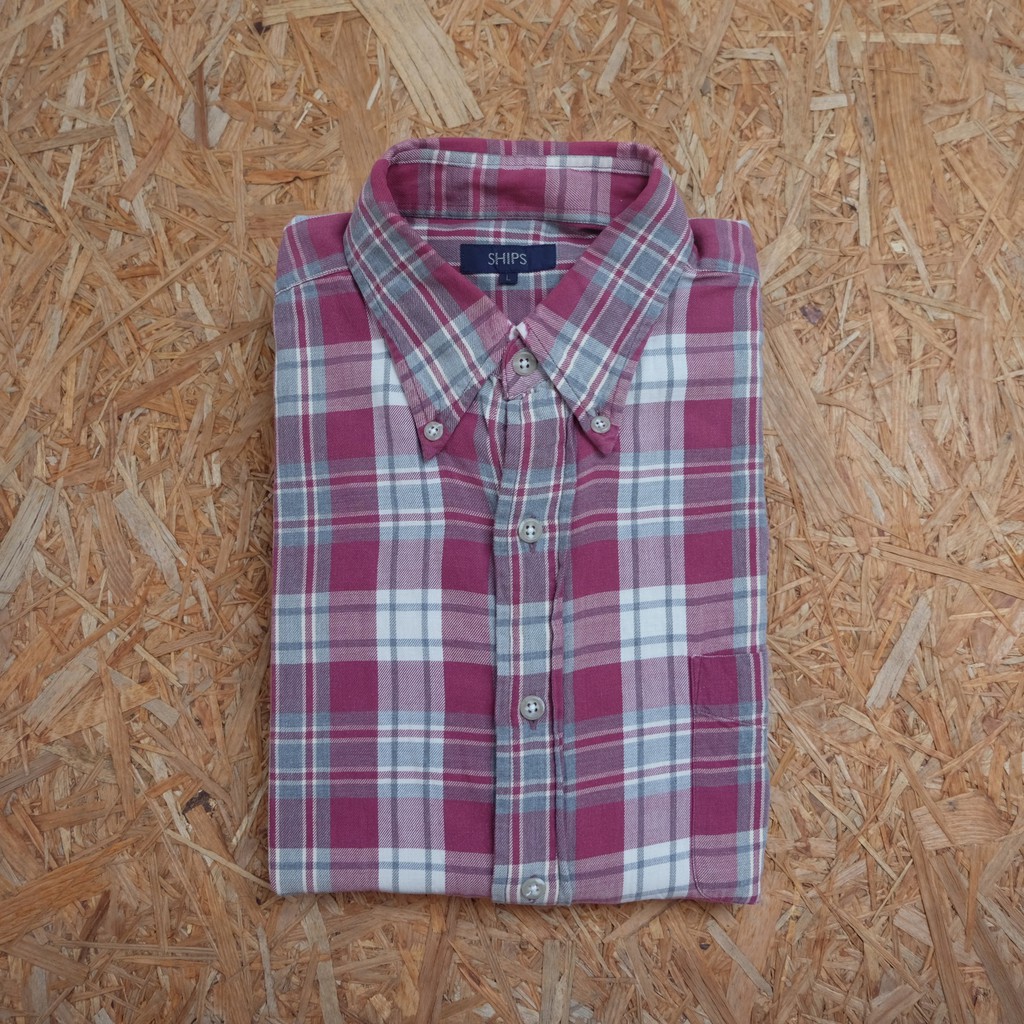 Kemeja Flanel Branded / Uniqlo / Levis / GAP dsb Second