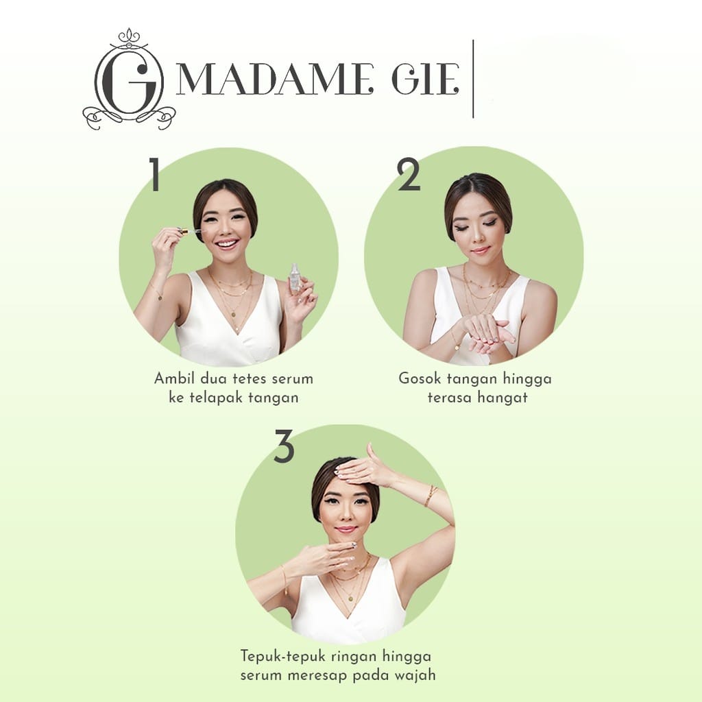 Madame Gie Skincare BPOM Clarify Facial Foam Face Wash Toner Serum Skin Lightener Care