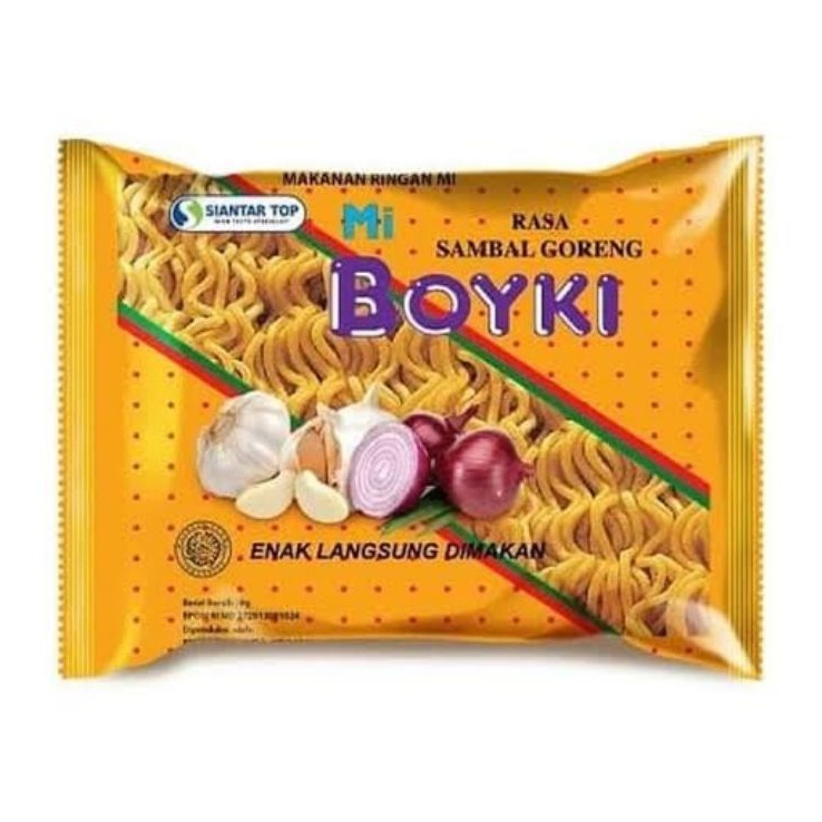 

Mi Boyki Camilan Rasa Sambal Goreng (Harga Per-Renteng)