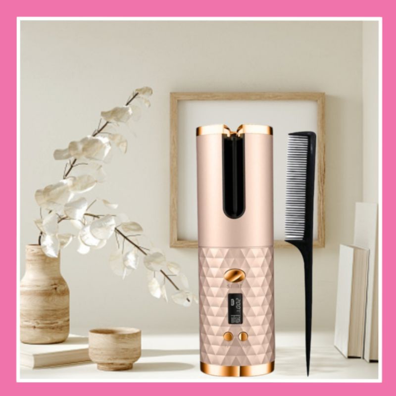 Catokan Rambut Han River YX-889 Hair Curler Curly Automatic Portabel Tanpa Kabel Catokan Keriting Wa