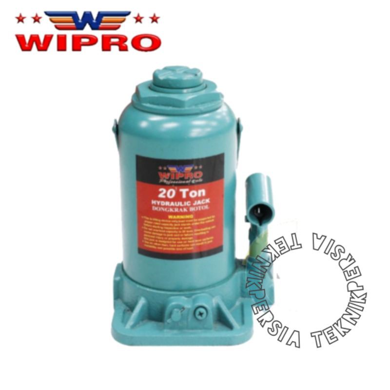 Dongkrak Botol 20 Ton WIPRO Hydraulic Jack