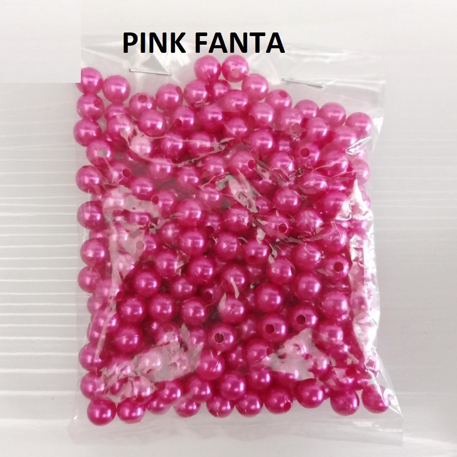 100 Gram Mote Mutiara Diameter 8mm -Mote Manik Mutiara