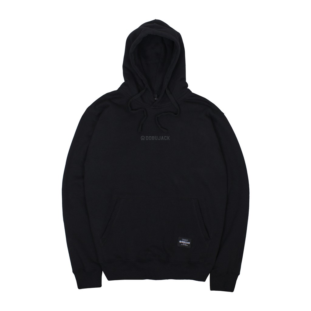 HOODIE DOBUJACK SIMPEL LOGO | DOBUJACK LOGO HITAM PRIA WANITA | HOODIE DOBUJACK