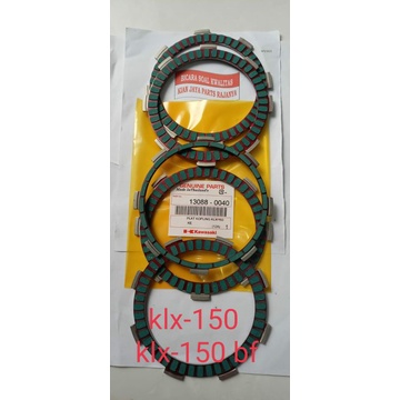 PLAT KOPLING / KAMPAS KOPLING / KAIN KOPLING KLX 150BF. ORI THAILAND