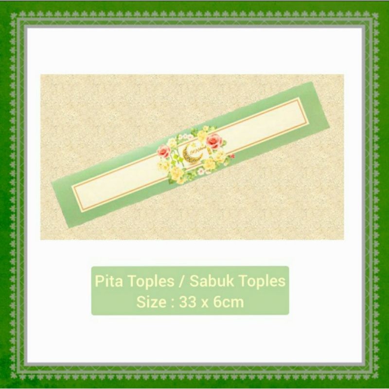 

Pita kertas untuk toples (sabuk toples)