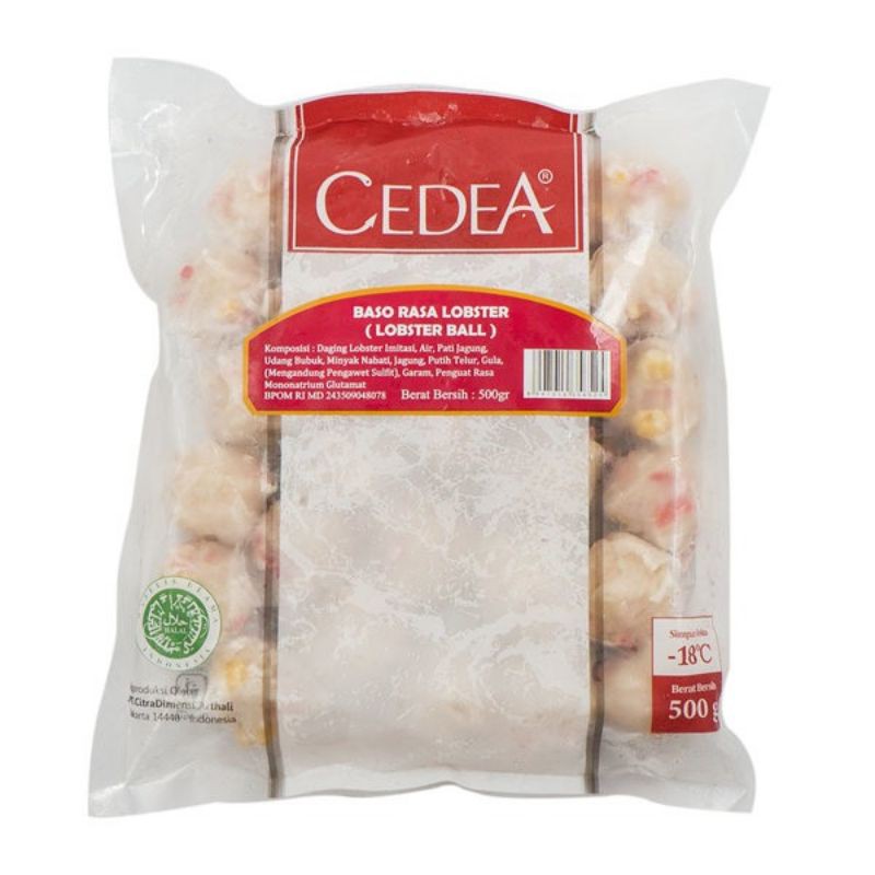 

cedea lobster ball 500gr