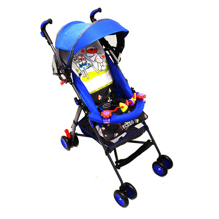 Stroller Bayi Pliko Buggy Techno Pk 107 Lipat Payung Kereta Dorong Bayi Kado Murah Shopee Indonesia