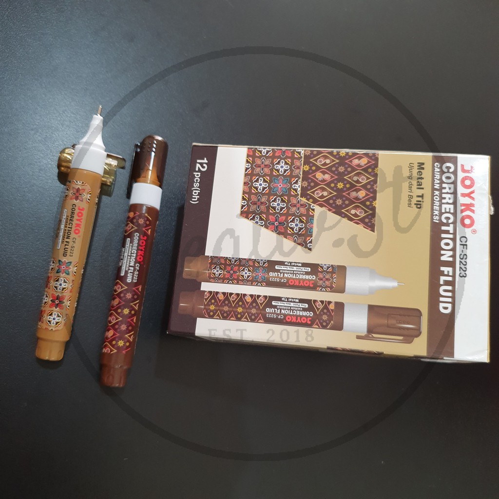 

JOYKO Tip-Ex Cair Correction Fluid Cf-S223 Batik