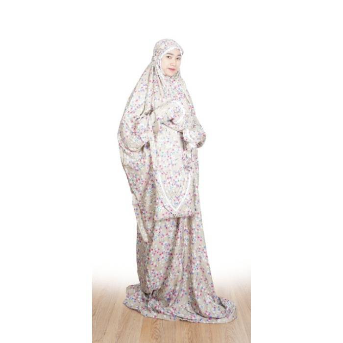 Mukena  Mukenasah Inayah Mukena Terusan Motif Bunga