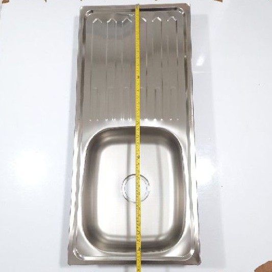 Bak cuci piring Stainless 96cm×43cm - Khusus DKI By Gojek dan Grab